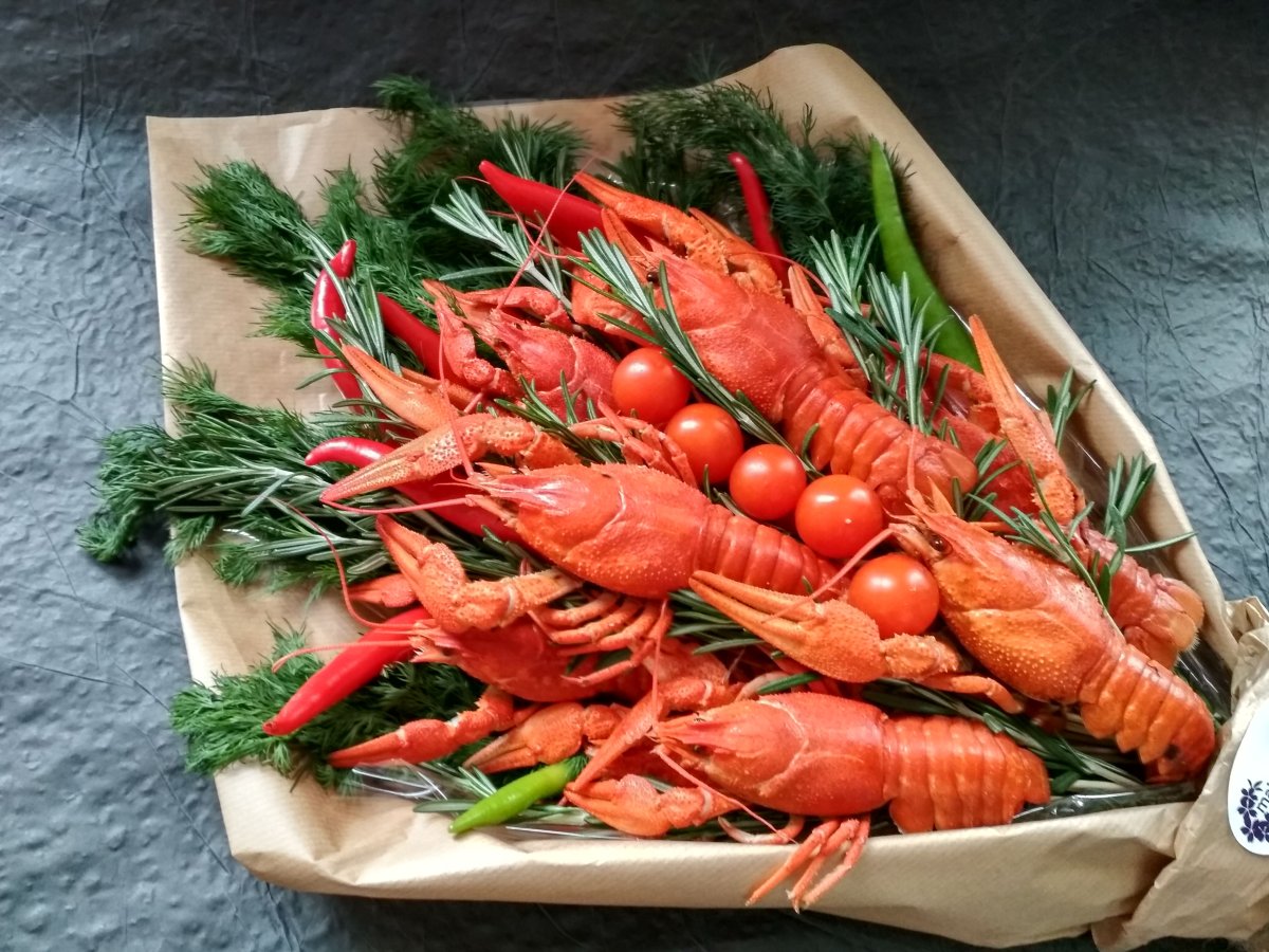 Креветка из морковки