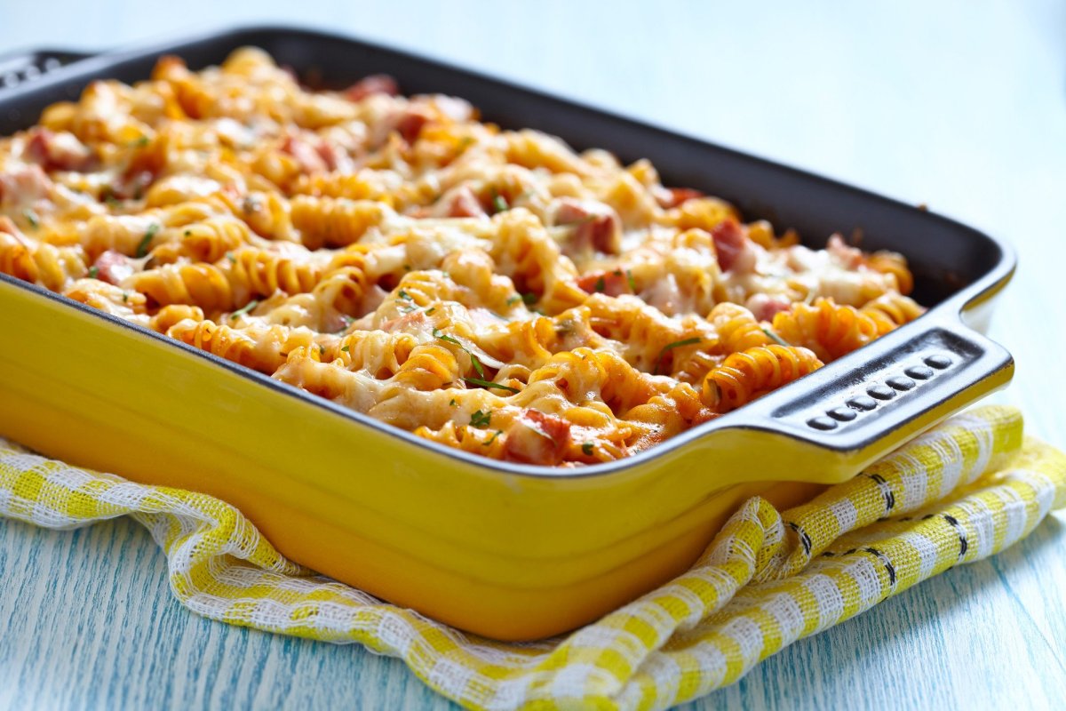 Макароны запеченные с сыром