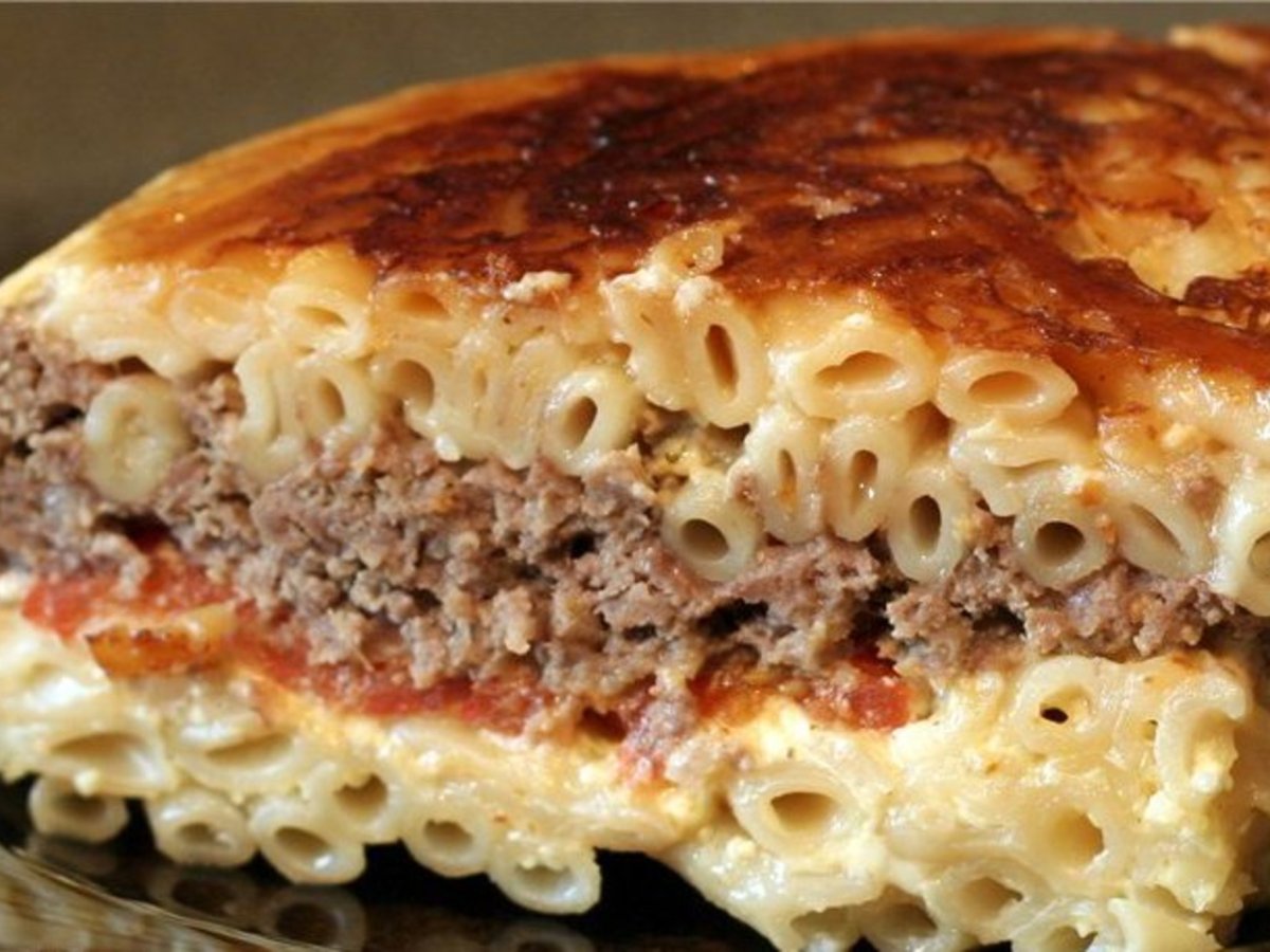 Макаронник запеканка