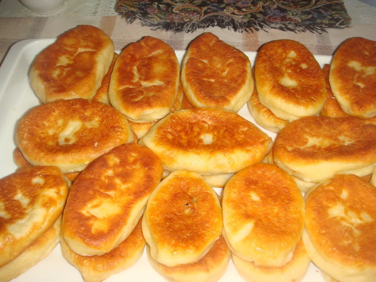 Пироги жареные на сковороде