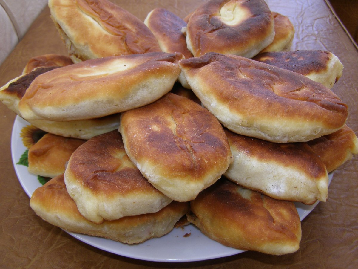 Жареные пирожки «лапоточки»