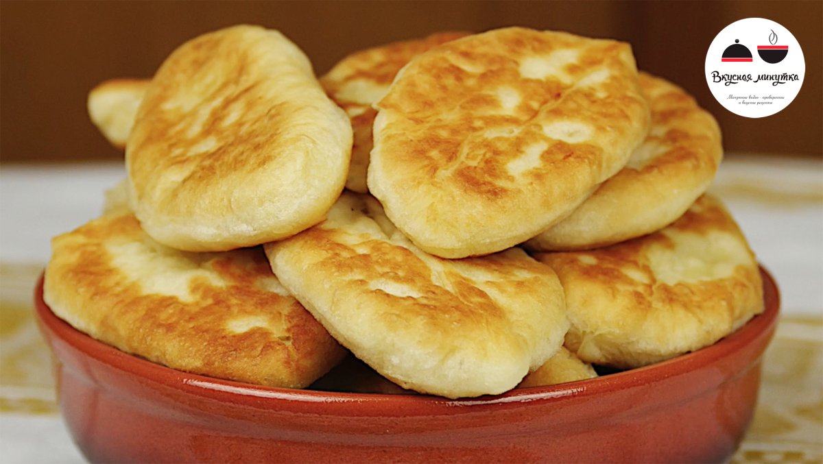 Пирожки с мясом жареные