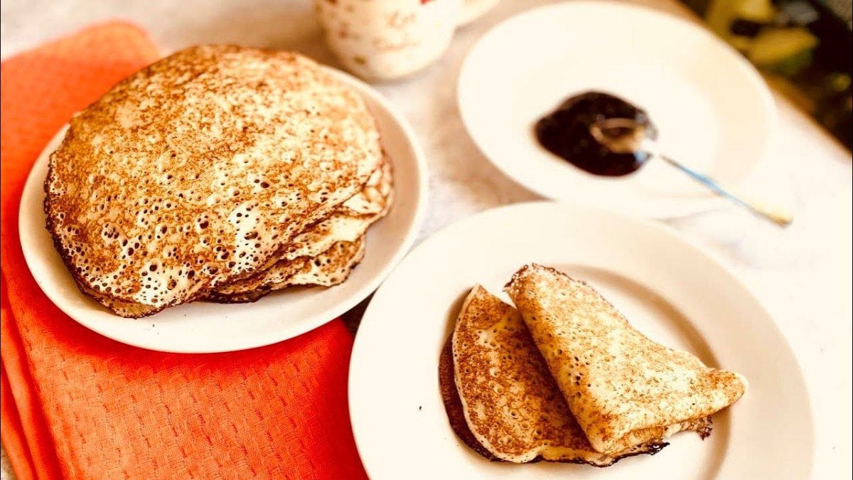 Блины из манных круп
