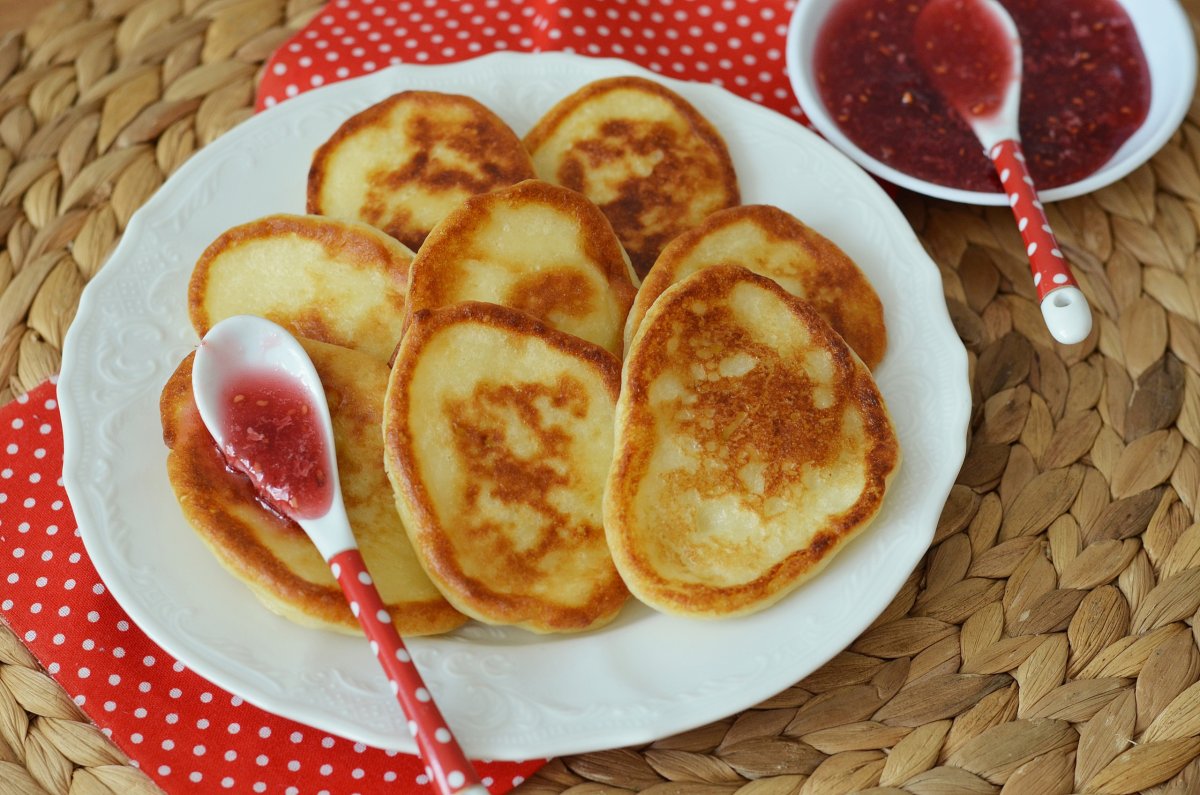 Оладьи из готовой манной каши