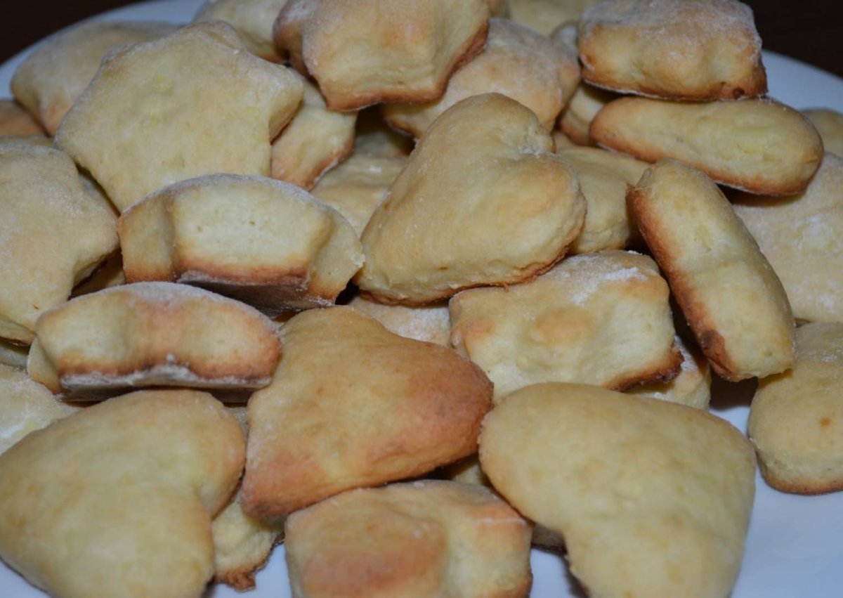 Печенье из творога с маргарином