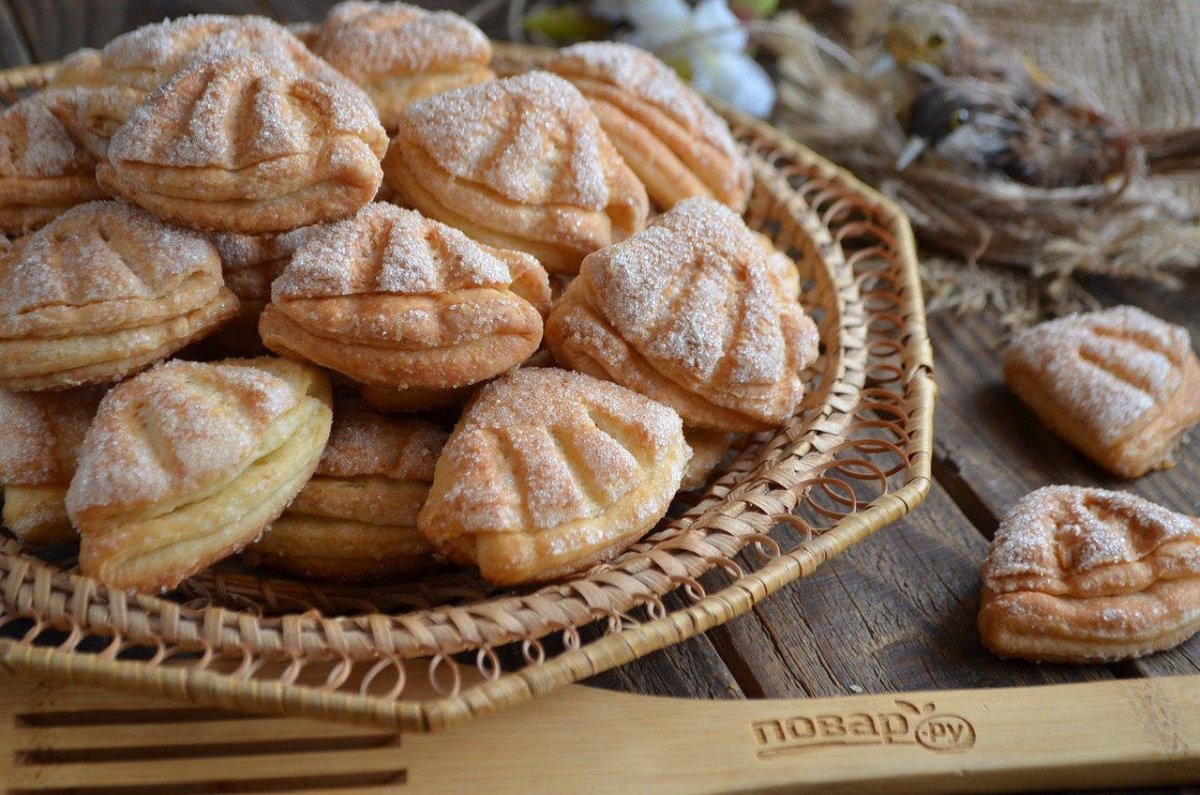 Печенье гусиные лапки