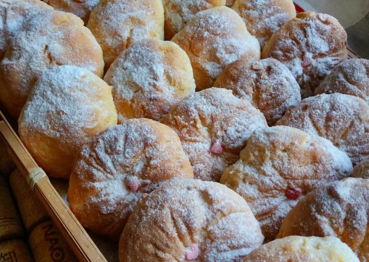 Печенье с начинкой из творога