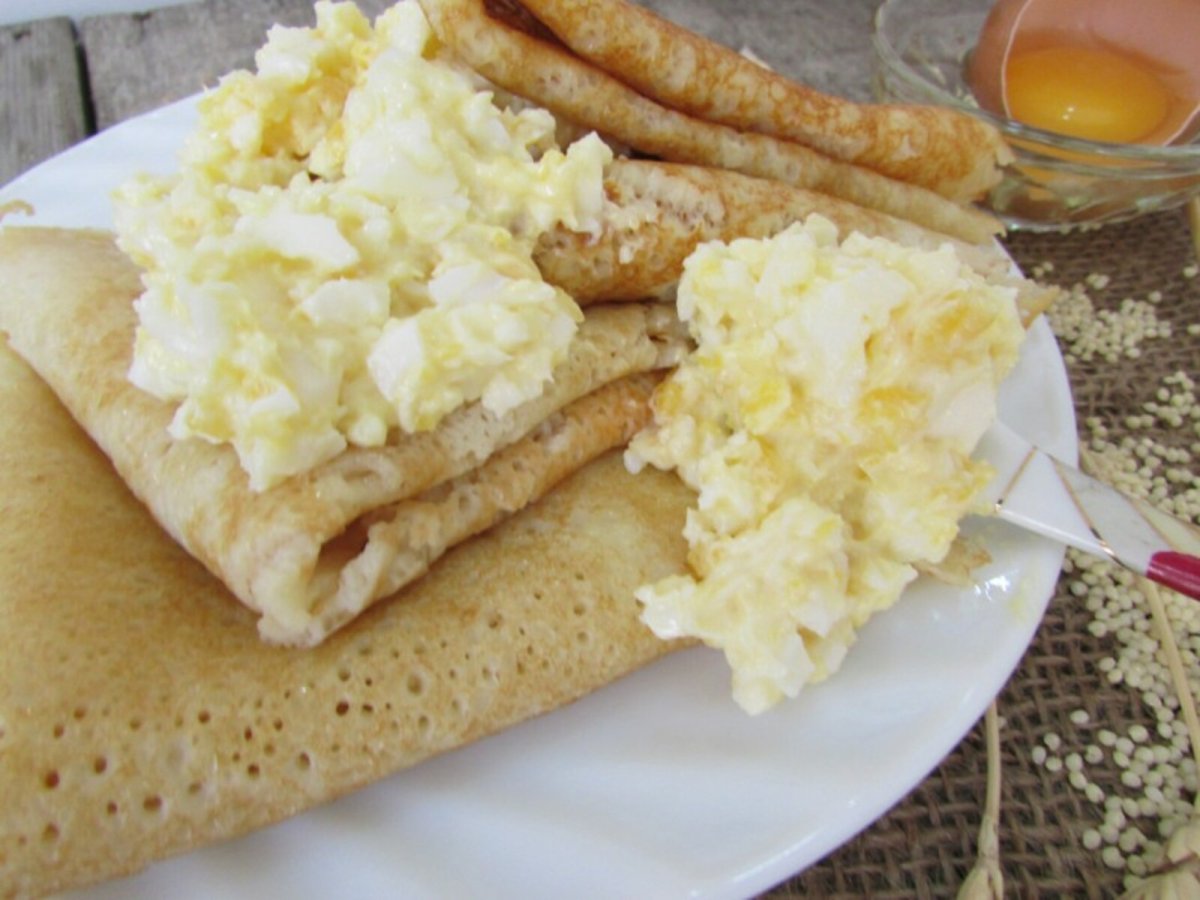Блины на пшенной каше