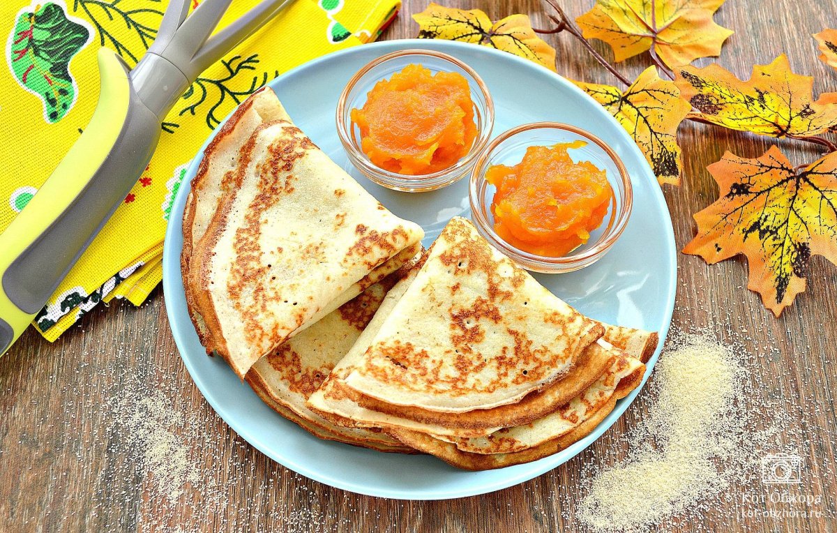 Пшенная каша с тыквой