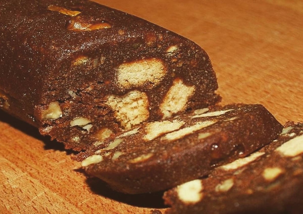 Шоколадная колбаса