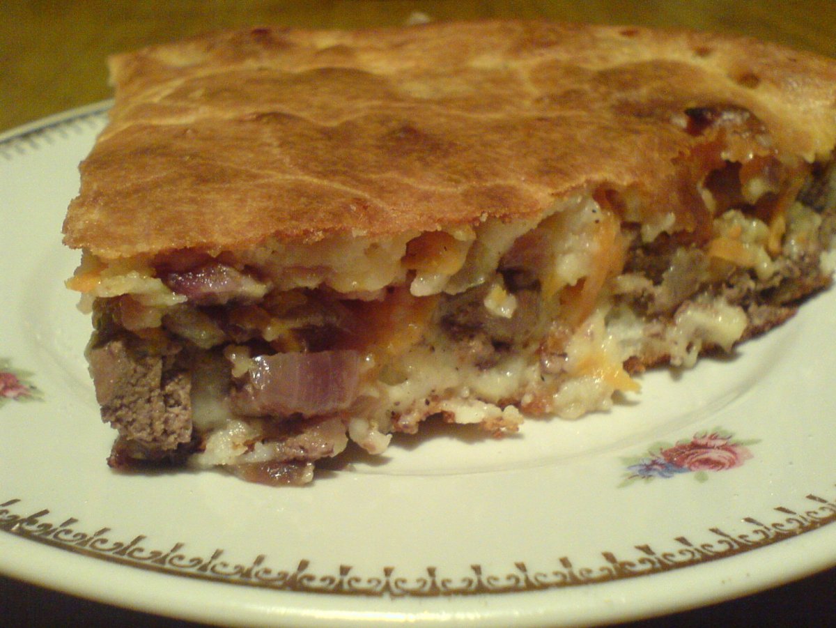 Красивые пироги с мясом