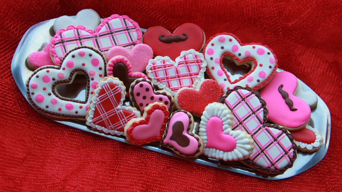 Love is для печенья фон