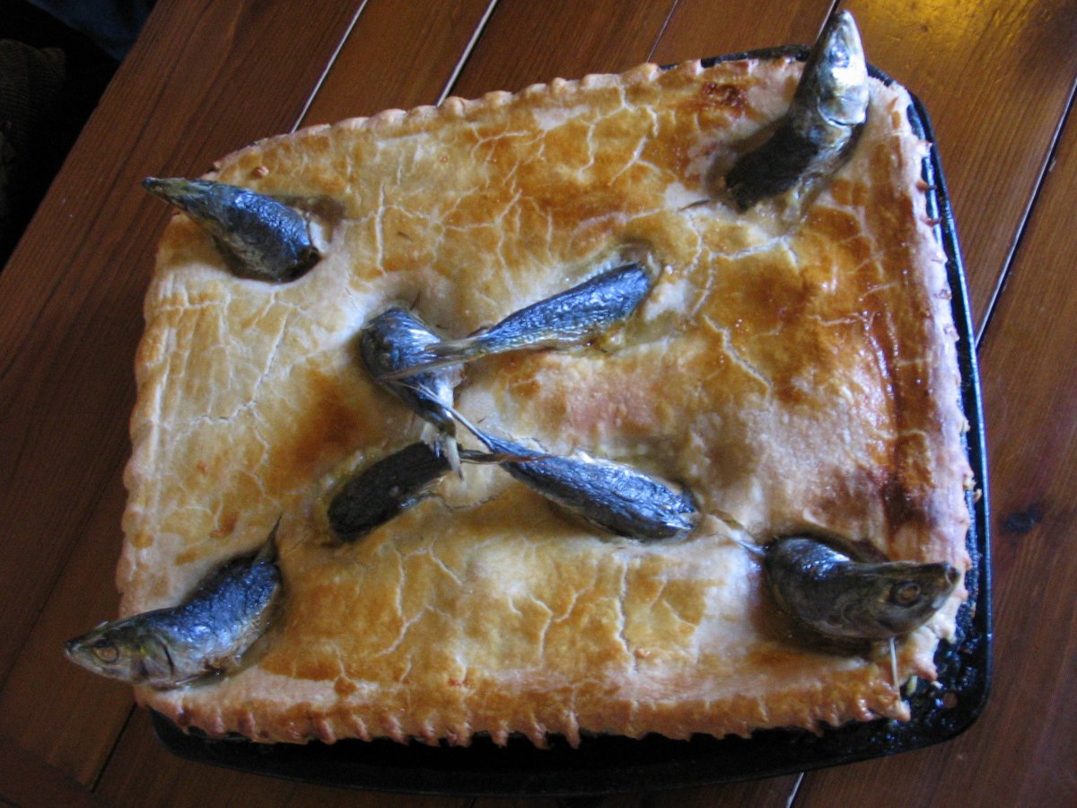 Stargazey pie национальное блюдо