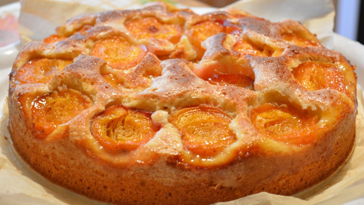 Песочный пирог с решеткой