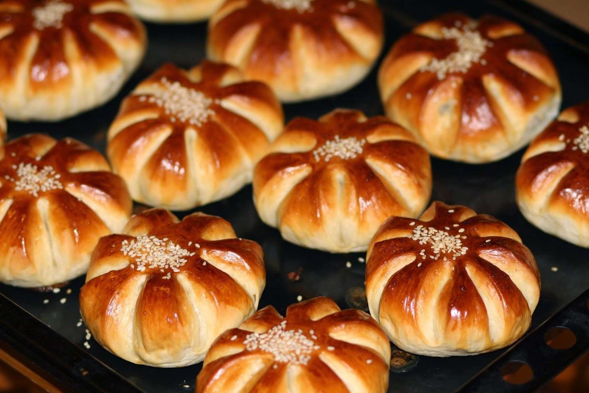 Сдобные булочки