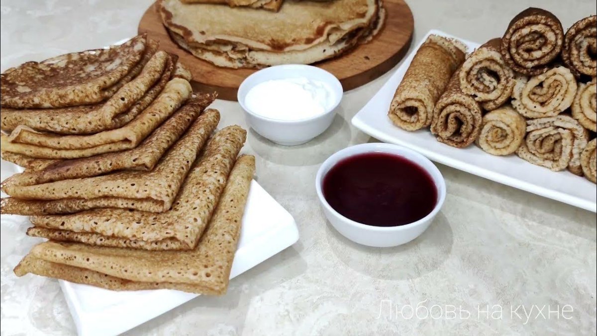 Блины из гречневой муки