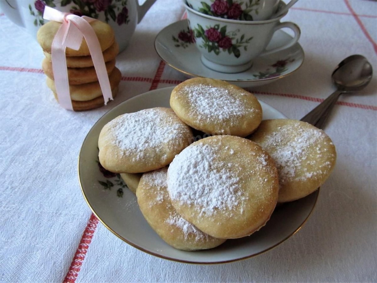 Миндальное песочное печенье