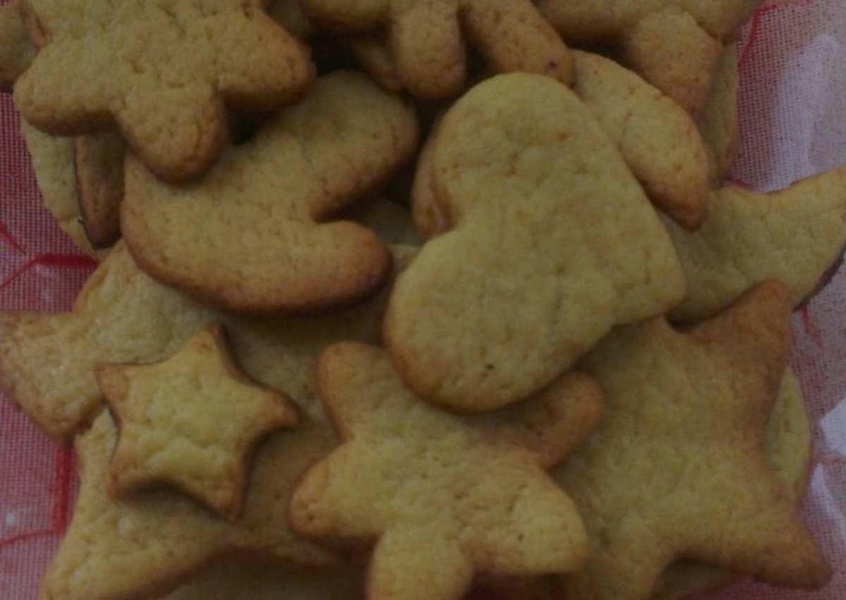 Печенье мишки с миндалем