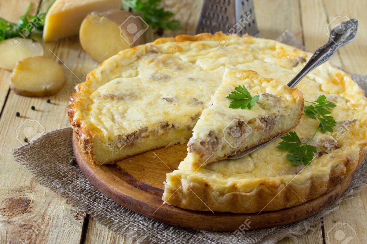КИШ Лорен с овощами