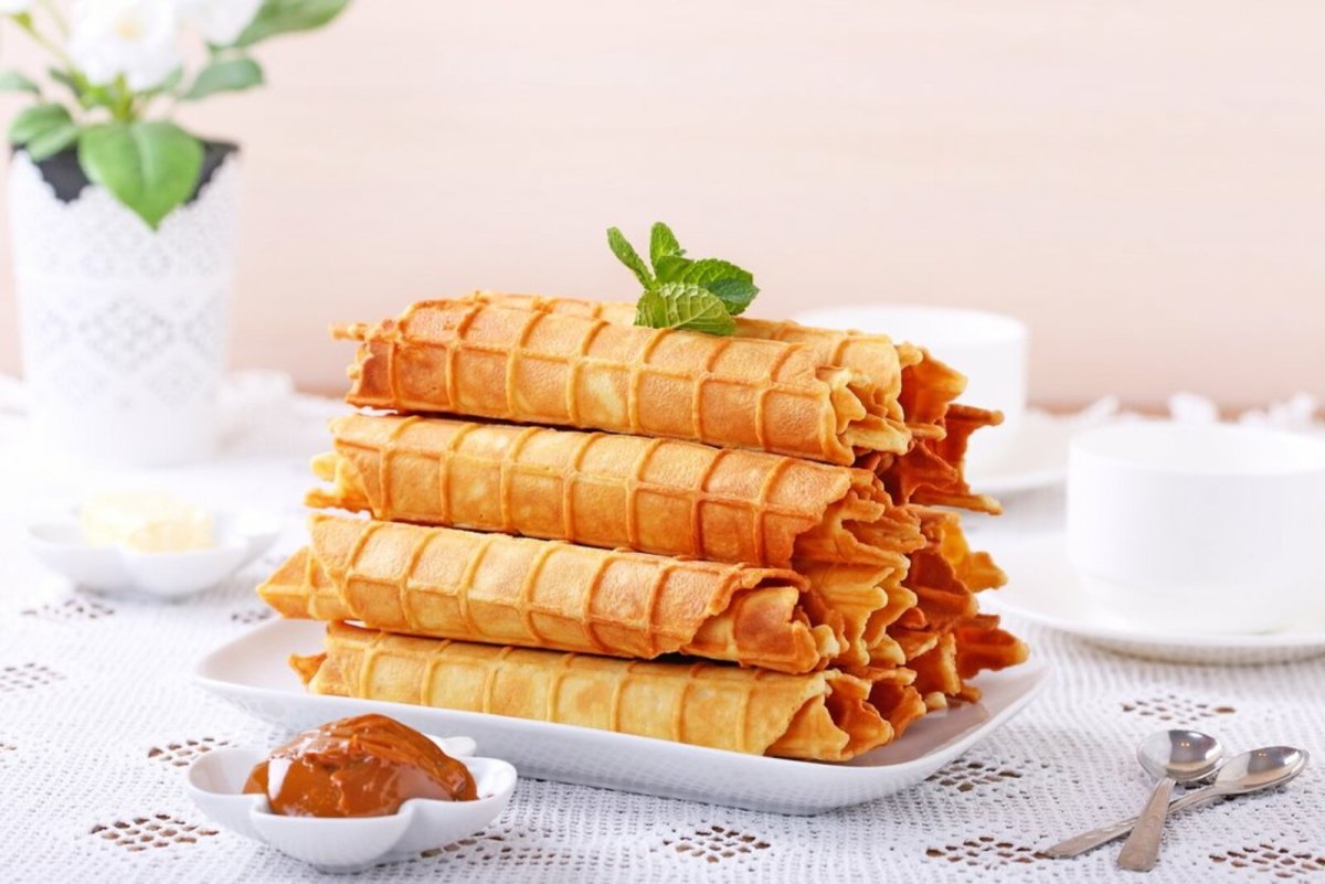 Вафли с начинкой