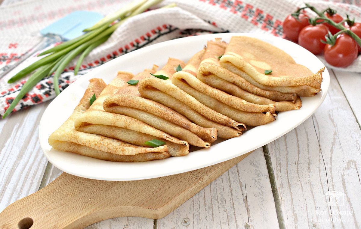 Яичные рулетики с начинкой