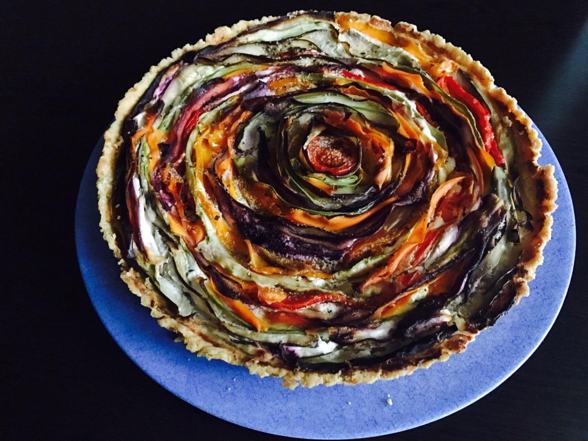 Пирог из лаваша с капустой