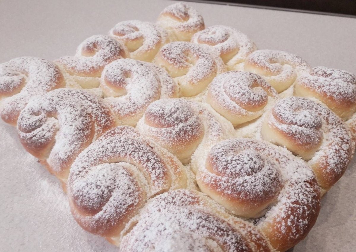 Украшение сдобных пирогов