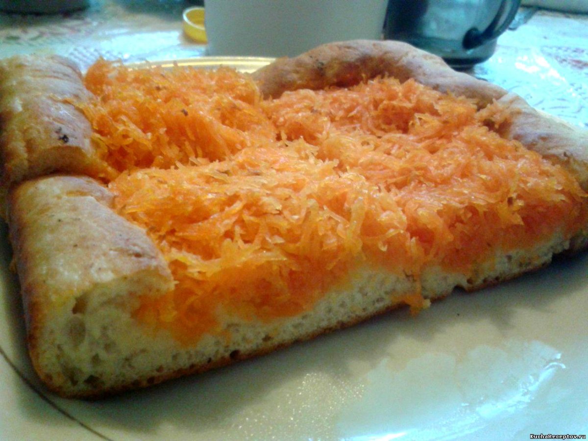 Пирог с морковью