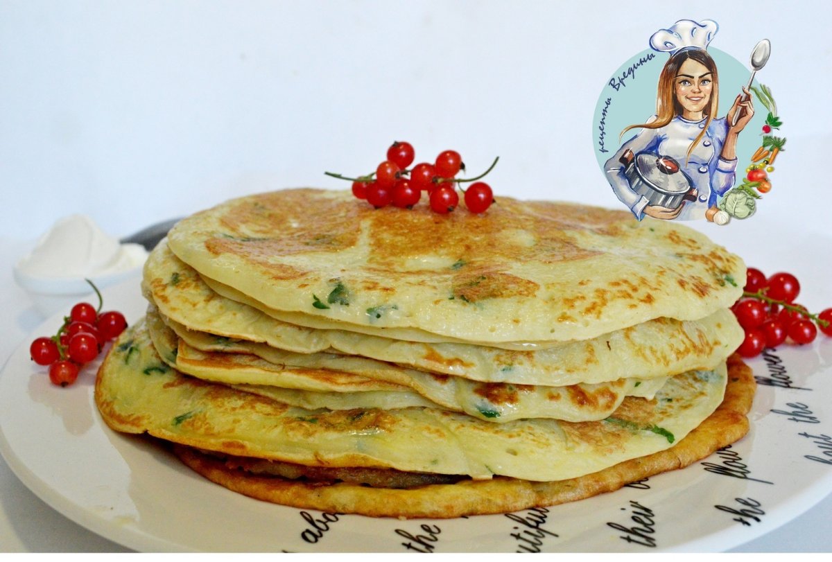 Овощные оладьи из кабачков