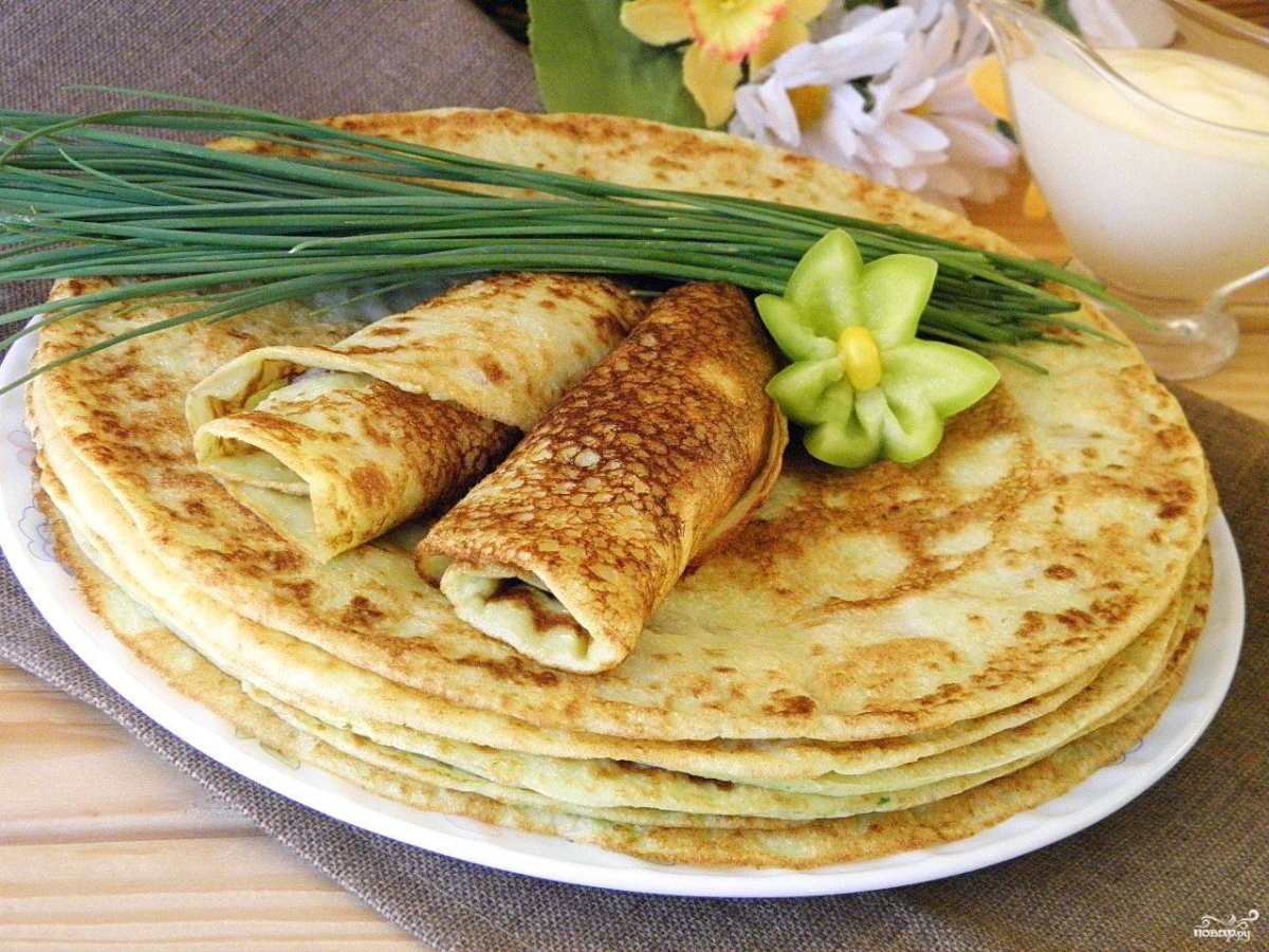 Блины из кабачков