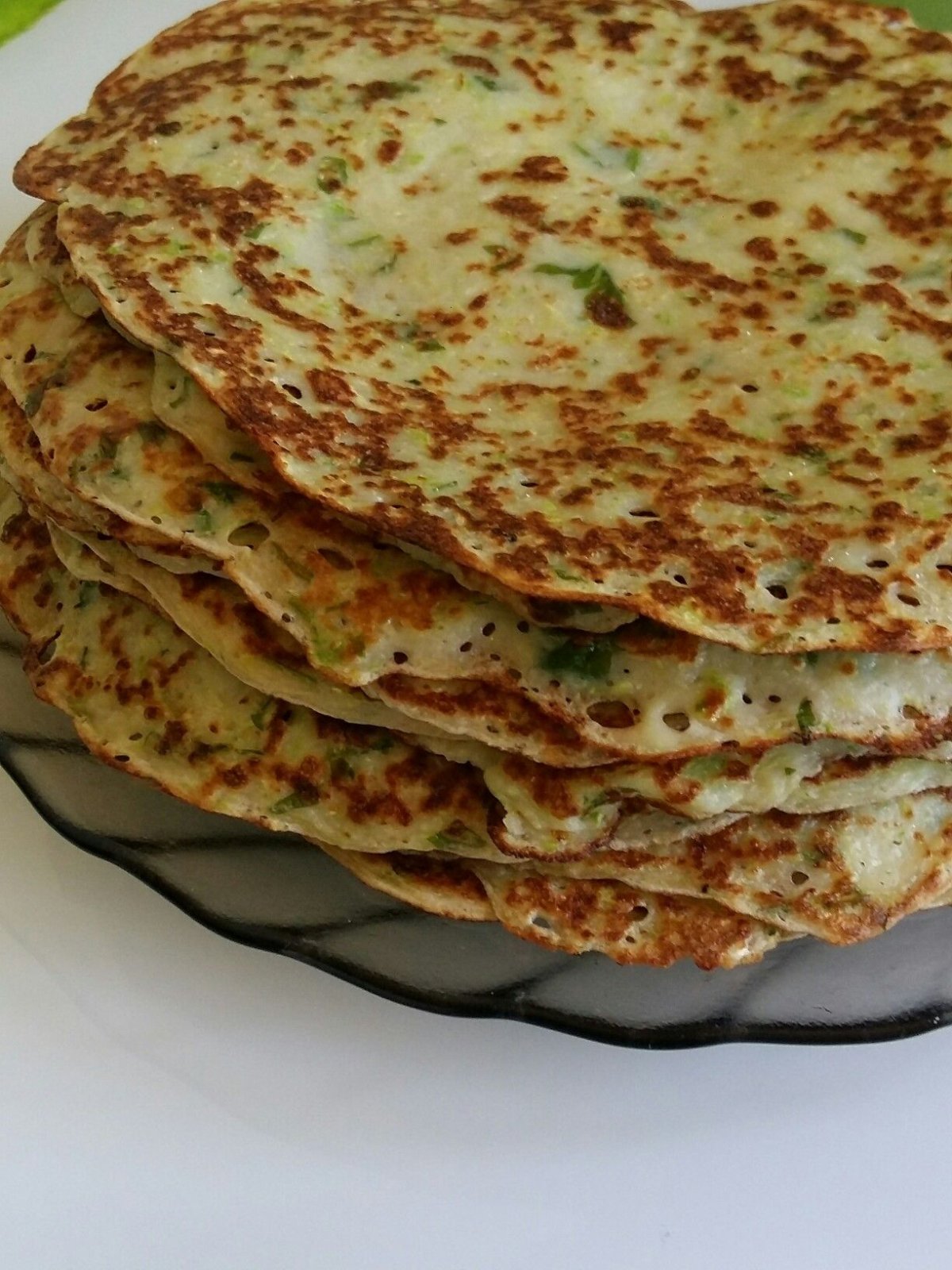 Оладьи из цукини с сыром