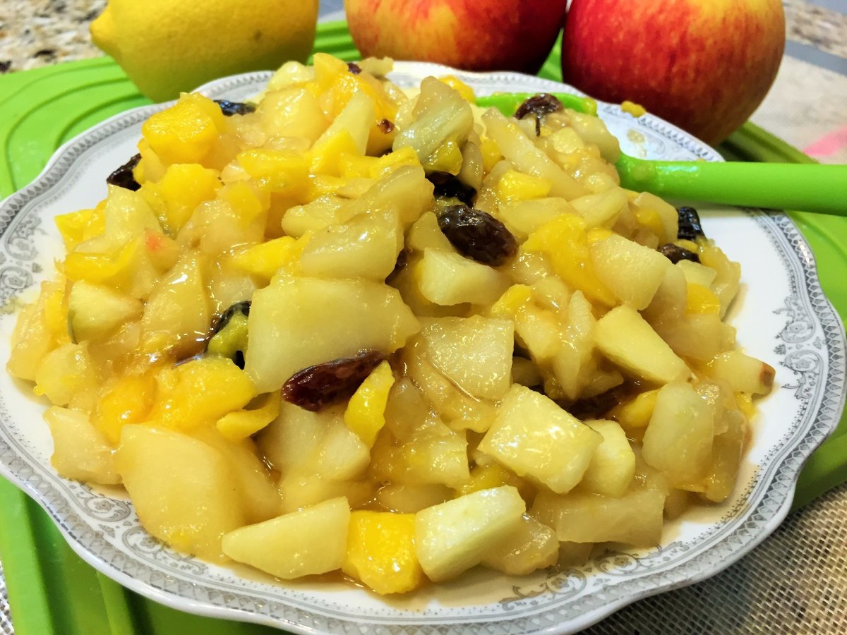 Начинка из яблок для пирога