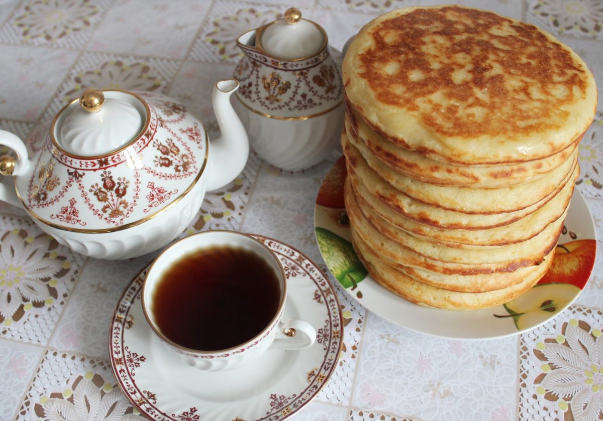 Мордовские пшённые блины