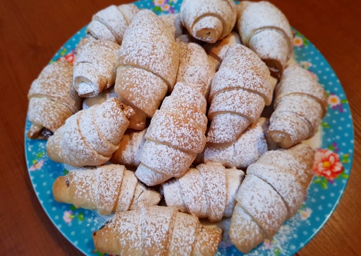 Рогалики с мармеладом