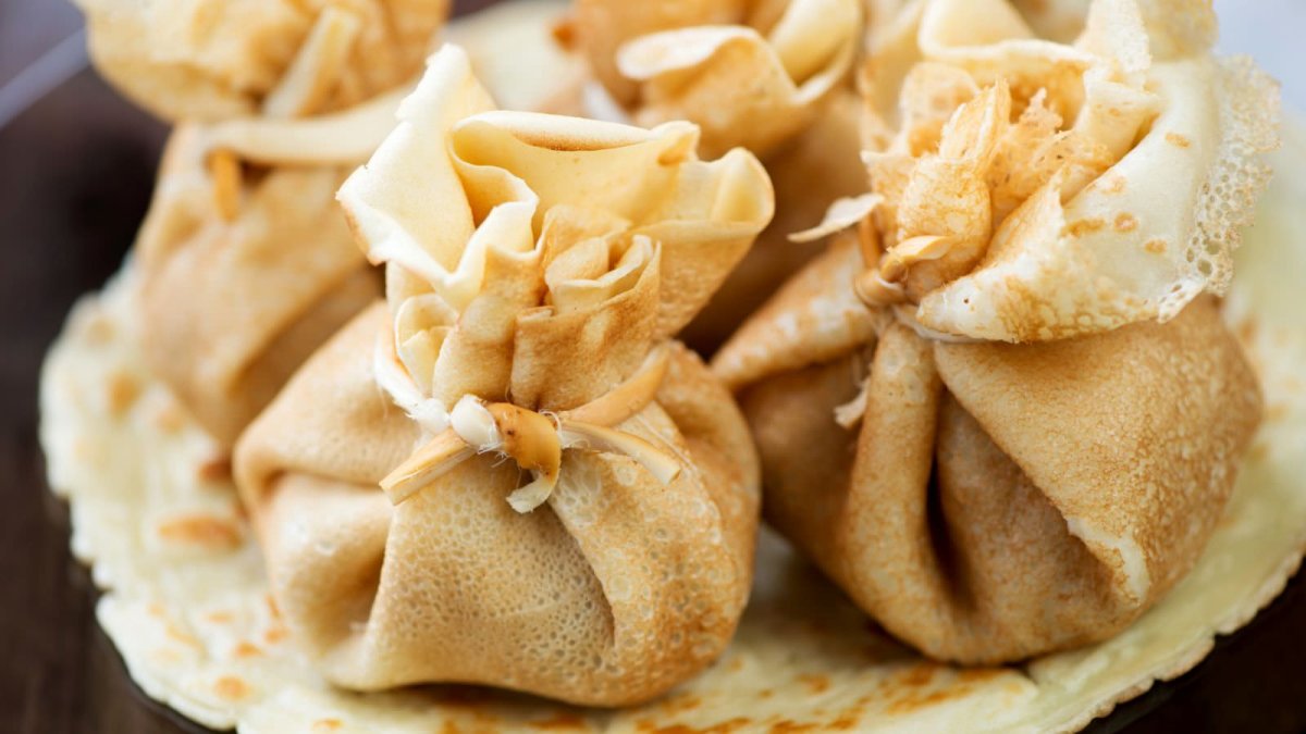 Блинные мешочки