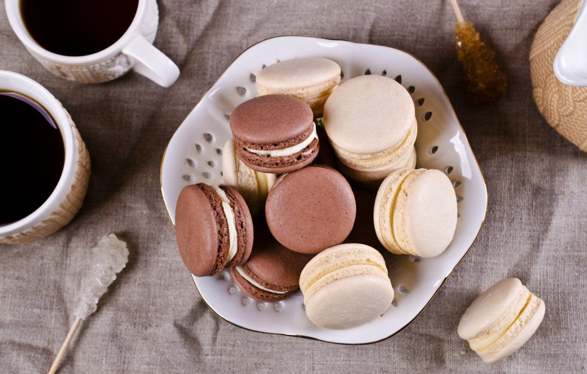 Макаронс noisette