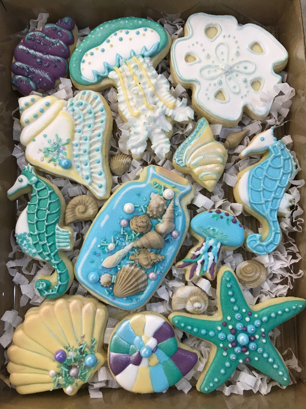 Пряники имбирные Ракушка