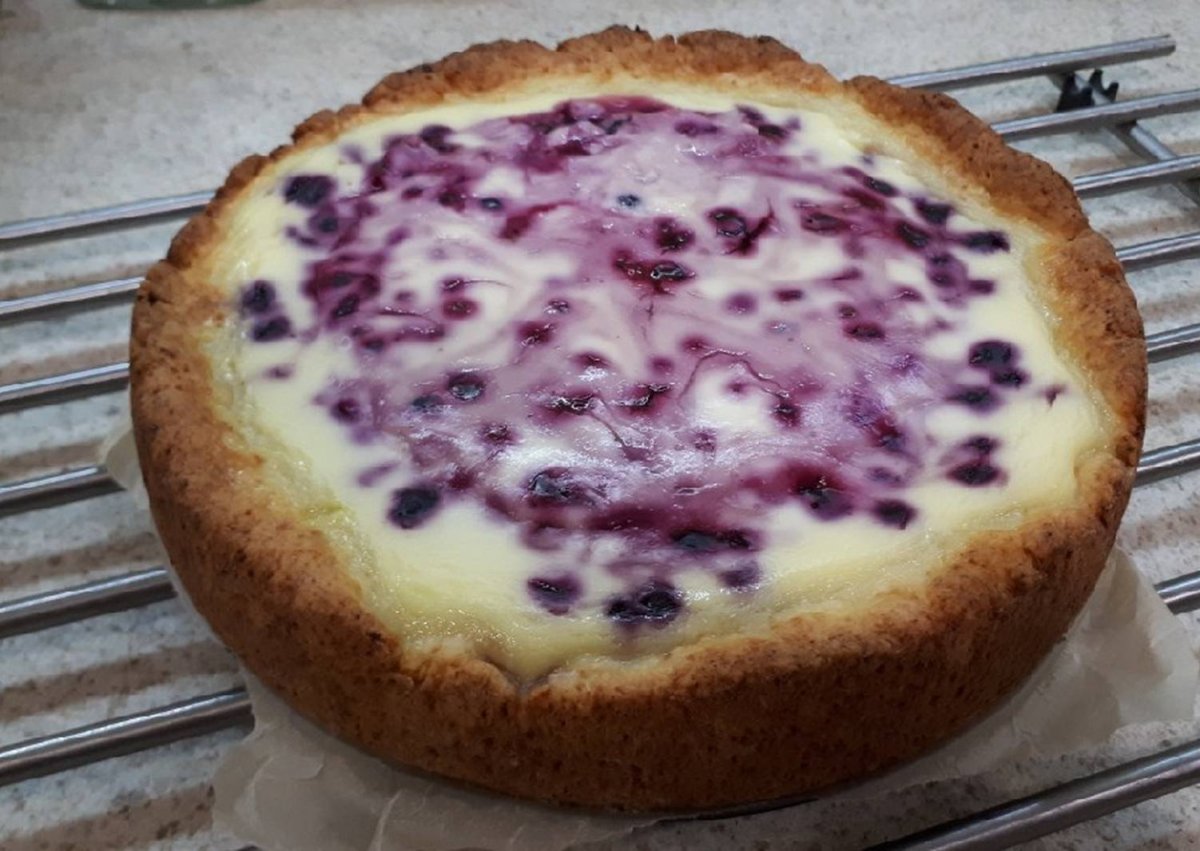 Яблочный торт с заварным кремом