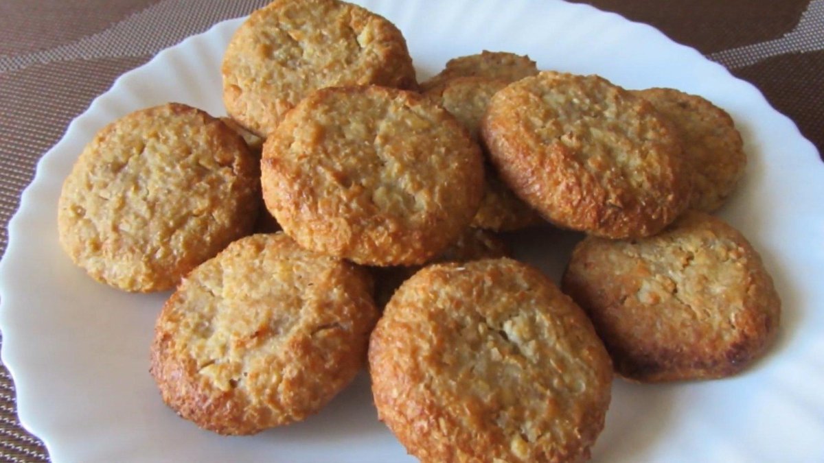 Овсяное печенье акварель