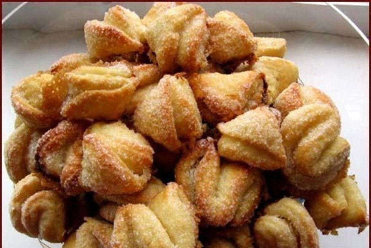 Печенье гусиные лапки