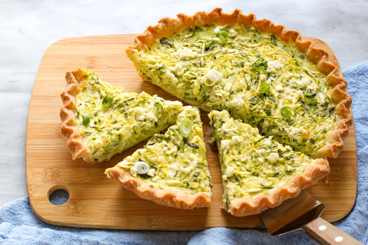Пирог из кабачков