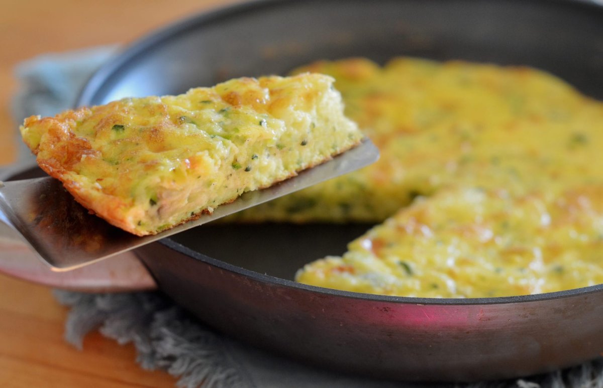 Кабачковый закусочный торт