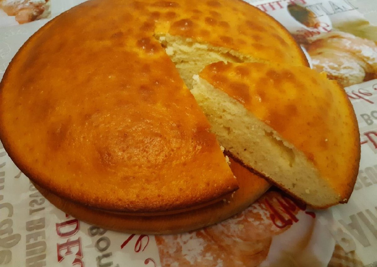 Пирог с яблоками на скорую руку