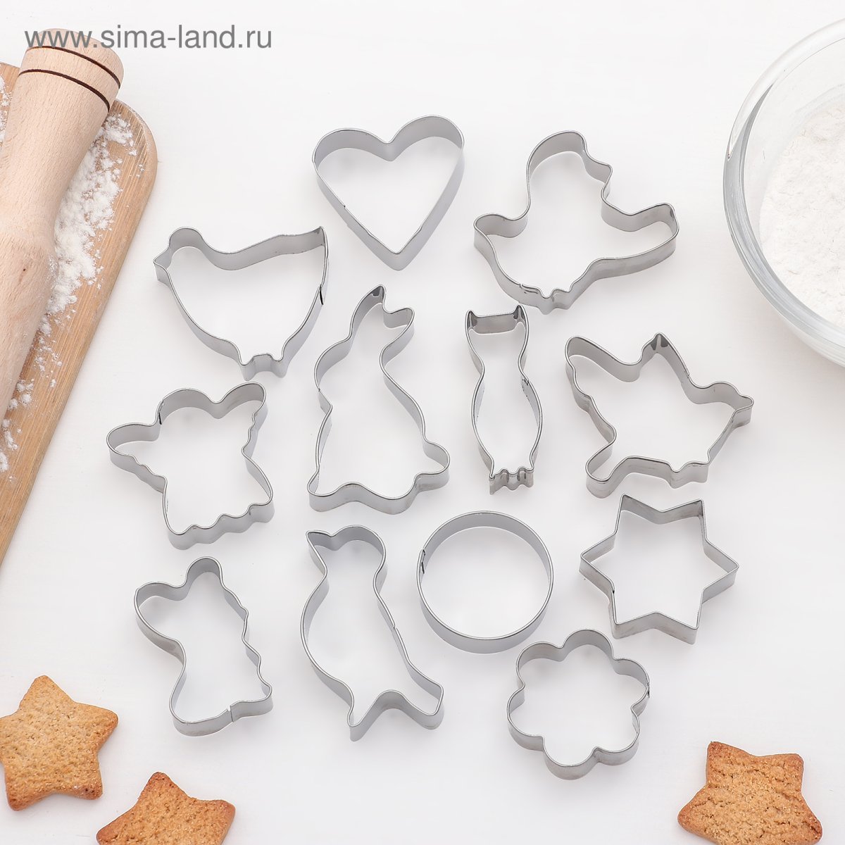 Металлические формочки для печенья