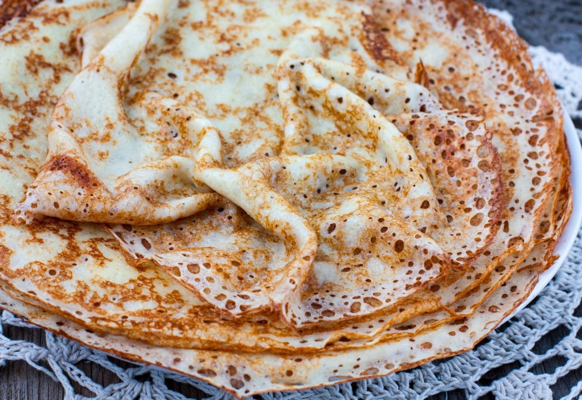 Блинчики трубочкой