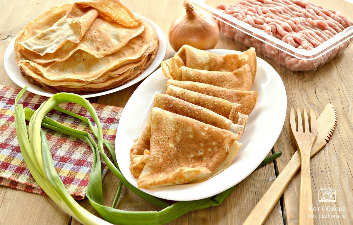 Блинчики на Масленицу