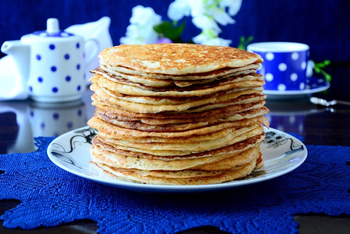 Нежные блинчики на молоке