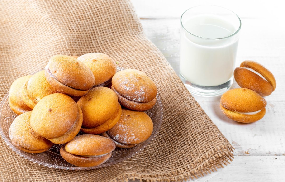 Печенье на молоке и яйцах