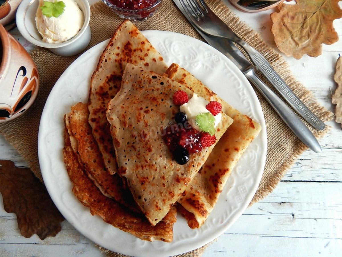 Ржаные блины