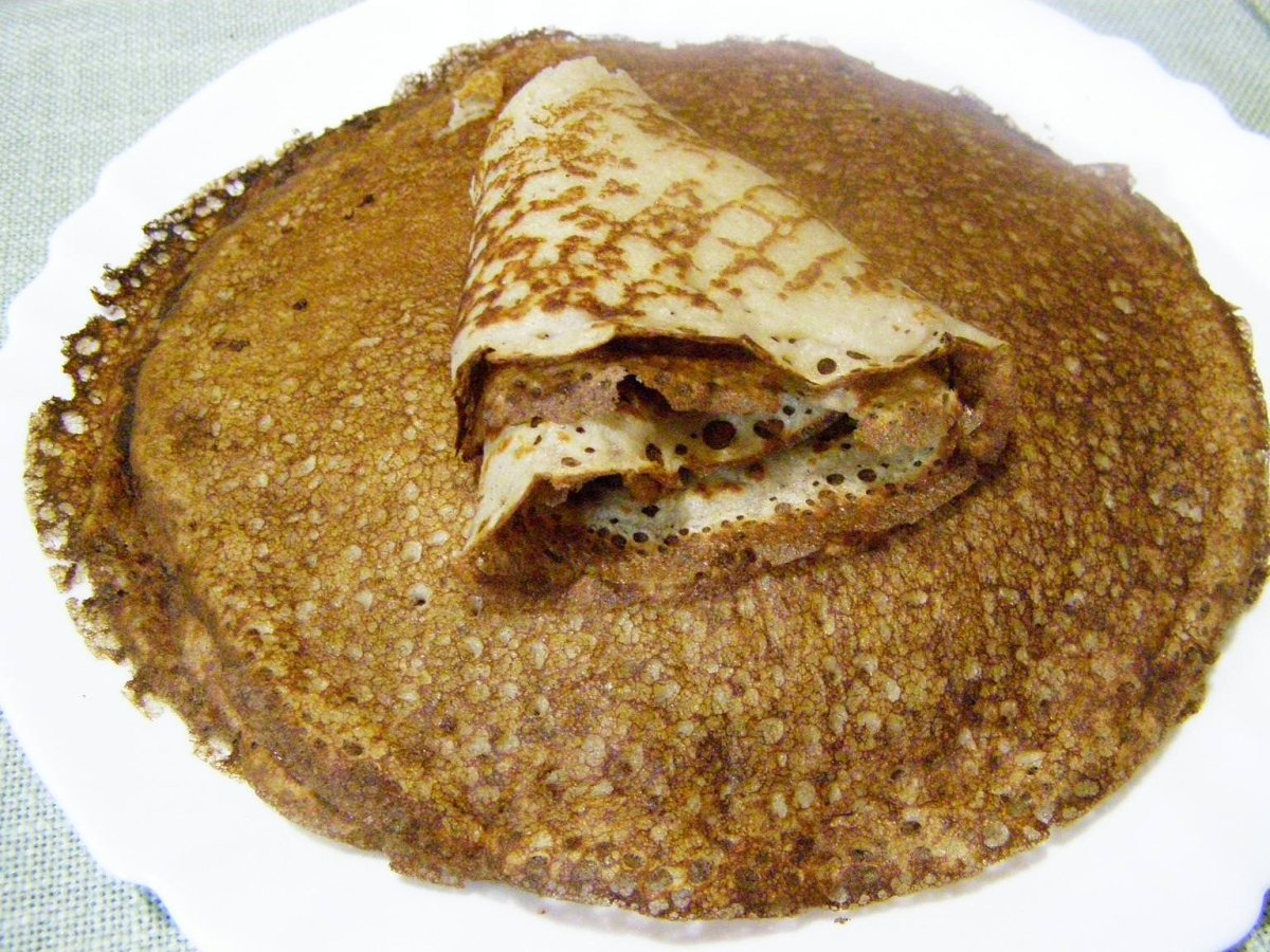 Блинчики из отрубей